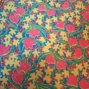 Vintage Lilly Pulitzer fabric by Leigh Martin Screencraft div of key west 2yrd